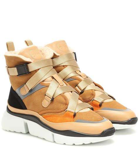 high-top chloe shoes